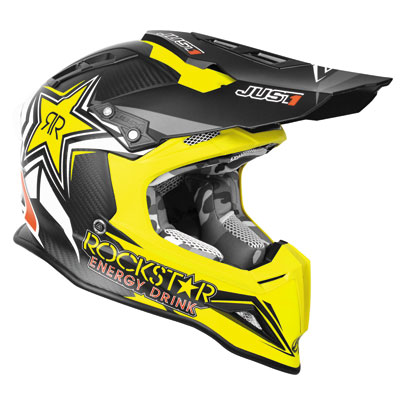 Just 1 J12 Rockstar Helmet Large Black/Yellow Just 1 J12 Rockstar Helmet Large Black/Yellow
