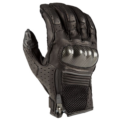 Klim Induction Short Gloves Small Black Klim Induction Short Gloves Small Black