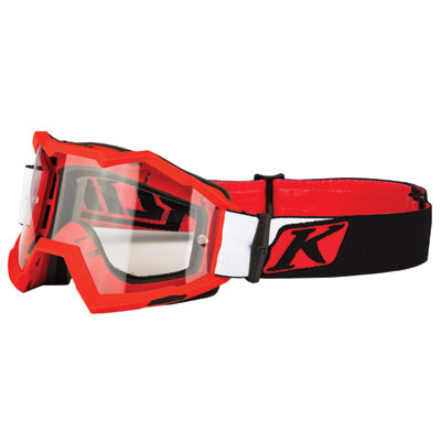 Klim Viper Off-Road Goggle Venom Red Frame/Clear Lens Klim Viper Off-Road Goggle Venom Red Frame/Clear Lens