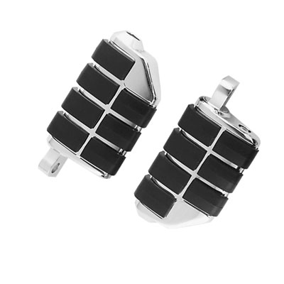 Kuryakyn Male Mount ISO Motorcycle Foot Pegs Dually Kuryakyn Male Mount ISO Motorcycle Foot Pegs Dually