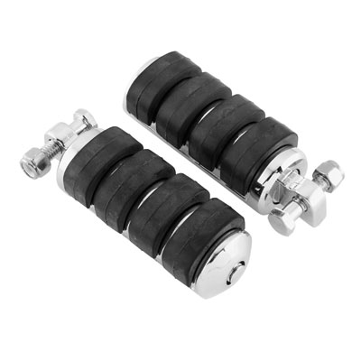 Kuryakyn Male Mount ISO Motorcycle Foot Pegs Large Kuryakyn Male Mount ISO Motorcycle Foot Pegs Large