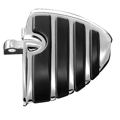 Kuryakyn Male Mount ISO Motorcycle Foot Pegs Wing Mini Board Chrome Kuryakyn Male Mount ISO Motorcycle Foot Pegs Wing Mini Board Chrome