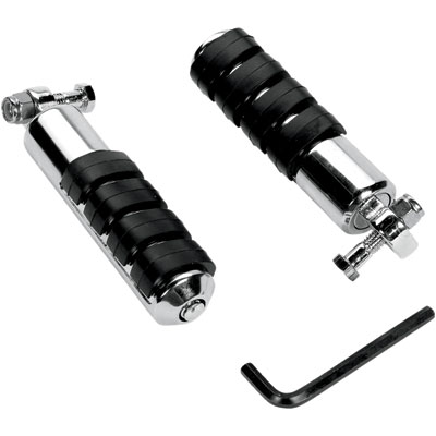 Kuryakyn Male Mount ISO Motorcycle Foot Pegs Longhorn Small Kuryakyn Male Mount ISO Motorcycle Foot Pegs Longhorn Small