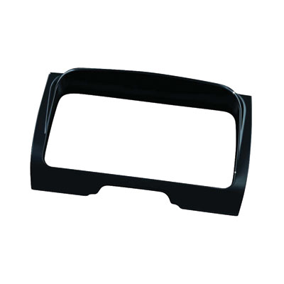 Kuryakyn Tri-Line Stereo Trim Gloss Black Kuryakyn Tri-Line Stereo Trim Gloss Black