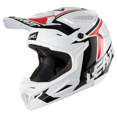 Leatt GPX 4.5 V20 Helmet Large White/Black Leatt GPX 4.5 V20 Helmet Large White/Black