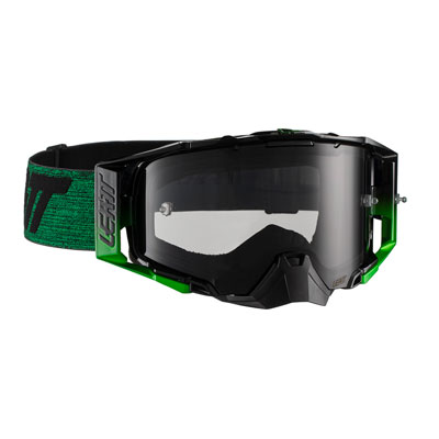 Leatt Velocity 6.5 Goggle Black Green Frame/Smoke Lens Leatt Velocity 6.5 Goggle Black Green Frame/Smoke Lens