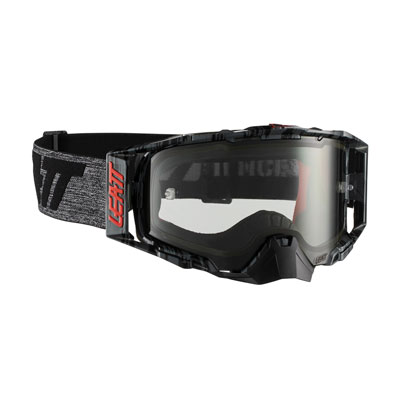 Leatt Velocity 6.5 Goggle Brushed Grey Frame/Light Grey Lens Leatt Velocity 6.5 Goggle Brushed Grey Frame/Light Grey Lens