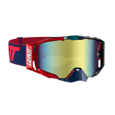 Leatt Velocity 6.5 Goggle Ink Red Frame/Bronze Iriz Lens Leatt Velocity 6.5 Goggle Ink Red Frame/Bronze Iriz Lens