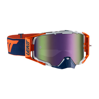 Leatt Velocity 6.5 Goggle Orange Ink Frame/Purple Iriz Lens Leatt Velocity 6.5 Goggle Orange Ink Frame/Purple Iriz Lens