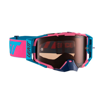 Leatt Velocity 6.5 Goggle Pink Cyan Frame/Rose Lens Leatt Velocity 6.5 Goggle Pink Cyan Frame/Rose Lens