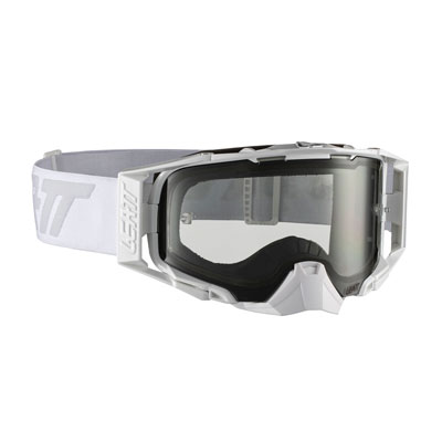 Leatt Velocity 6.5 Goggle White Grey Frame/Light Grey Lens Leatt Velocity 6.5 Goggle White Grey Frame/Light Grey Lens