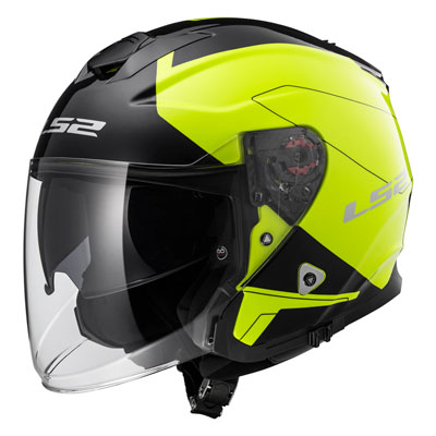 LS2 Infinity Beyond Helmet Large Hi-Vis/Black LS2 Infinity Beyond Helmet Large Hi-Vis/Black