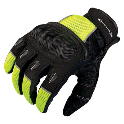 Motonation Apparel Rapita Short Textile Glove X-Large Black/Hi-Vis Yellow Motonation Apparel Rapita Short Textile Glove X-Large Black/Hi-Vis Yellow