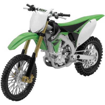 New Ray Die-Cast Kawasaki KX450F Motorcycle Replica 1:12 Scale New Ray Die-Cast Kawasaki KX450F Motorcycle Replica 1:12 Scale