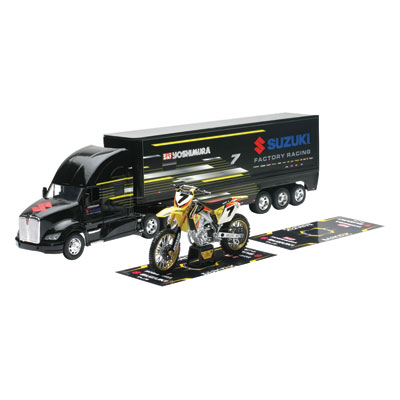 New Ray Die-Cast Suzuki James Stewart Yoshimura Gift Set New Ray Die-Cast Suzuki James Stewart Yoshimura Gift Set