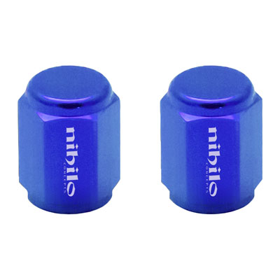 Nihilo Concepts Valve Stem Caps Blue Nihilo Concepts Valve Stem Caps Blue