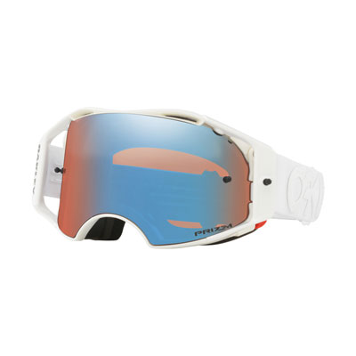 Oakley Airbrake Goggle Factory Pilot Whiteout Frame/Prizm Sapphire Iridium Lens Oakley Airbrake Goggle Factory Pilot Whiteout Frame/Prizm Sapphire Iridium Lens