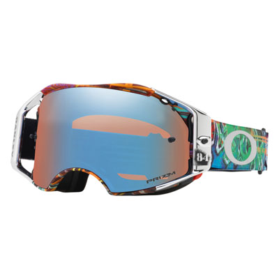 Oakley Airbrake Goggle Jeffrey Herlings Graffito RWB Frame/Prizm Sapphire Ird Lens Oakley Airbrake Goggle Jeffrey Herlings Graffito RWB Frame/Prizm Sapphire Ird Lens