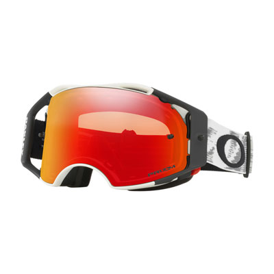 Oakley Airbrake Goggle Matte White Speed Frame/Prizm MX Torch Iridium Lens Oakley Airbrake Goggle Matte White Speed Frame/Prizm MX Torch Iridium Lens