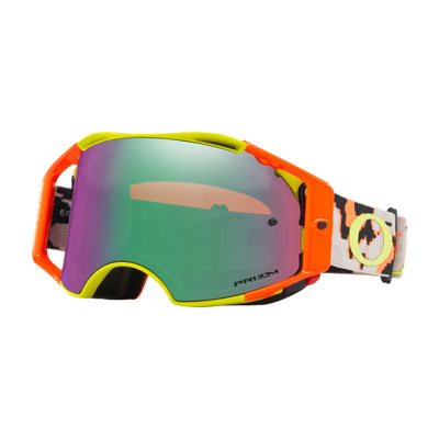 Oakley Airbrake Goggle Thermo Camo Army Org Frame/Prizm MX Jade Iridium Lens Oakley Airbrake Goggle Thermo Camo Army Org Frame/Prizm MX Jade Iridium Lens