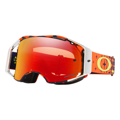Oakley Airbrake Goggle TLD Megaburst Org Navy Frame/Prizm Torch Iridium Lens Oakley Airbrake Goggle TLD Megaburst Org Navy Frame/Prizm Torch Iridium Lens