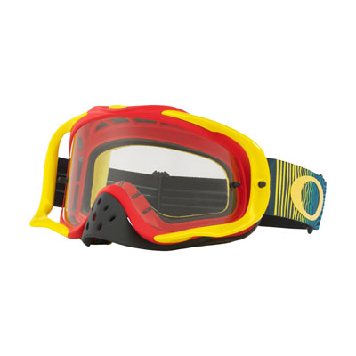 Oakley Crowbar Goggle Shockwave RYB Frame/Clear Lens Oakley Crowbar Goggle Shockwave RYB Frame/Clear Lens