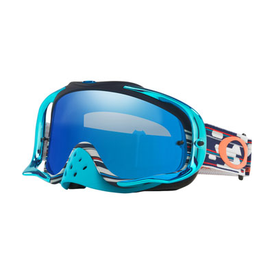 Oakley Crowbar Goggle TLD Code RWB Frame/Black Ice Iridium Lens Oakley Crowbar Goggle TLD Code RWB Frame/Black Ice Iridium Lens