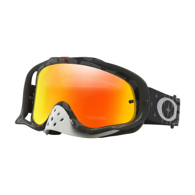 Oakley Crowbar Goggle TLD Megaburst Black Frame/Fire Iridium Lens Oakley Crowbar Goggle TLD Megaburst Black Frame/Fire Iridium Lens