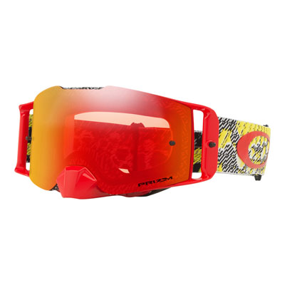 Oakley Front Line Goggle Dazzle Dyno Red Yellow Frame/Prizm Torch Iridium Lens Oakley Front Line Goggle Dazzle Dyno Red Yellow Frame/Prizm Torch Iridium Lens