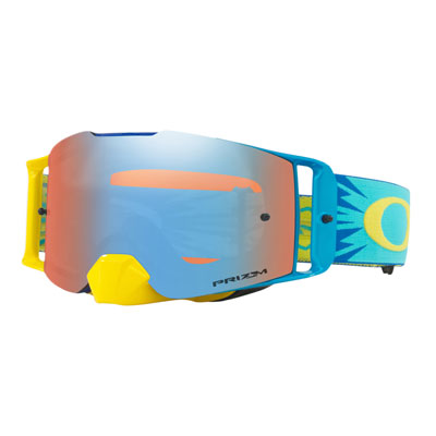 Oakley Front Line Goggle High Voltage Blue Yellow Frame/Prizm Sapphire Iridium Lens Oakley Front Line Goggle High Voltage Blue Yellow Frame/Prizm Sapphire Iridium Lens