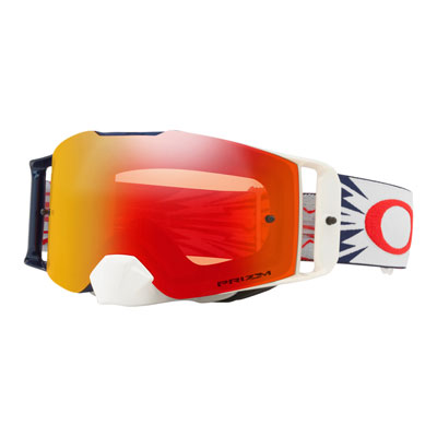 Oakley Front Line Goggle High Voltage Red Navy Frame/Prizm Torch Iridium Lens Oakley Front Line Goggle High Voltage Red Navy Frame/Prizm Torch Iridium Lens