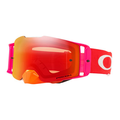 Oakley Front Line Goggle Pinned Race Orange Red Frame/Prizm Torch Iridium Lens Oakley Front Line Goggle Pinned Race Orange Red Frame/Prizm Torch Iridium Lens