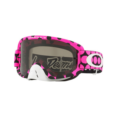 Oakley O2 MX Goggle TLD Faded Dot Pink Frame/Dark Grey Lens Oakley O2 MX Goggle TLD Faded Dot Pink Frame/Dark Grey Lens
