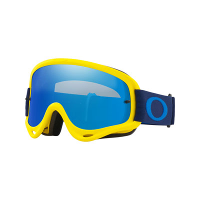 Oakley O Frame Goggle Flo Yellow Navy Frame/Black Ice Iridium Lens Oakley O Frame Goggle Flo Yellow Navy Frame/Black Ice Iridium Lens