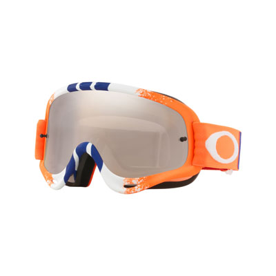 Oakley O Frame Goggle Pinned Race Org Blue Red Frame/Black Iridium Lens Oakley O Frame Goggle Pinned Race Org Blue Red Frame/Black Iridium Lens