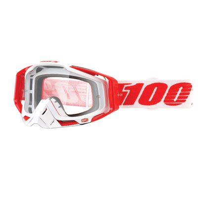 100% Racecraft Goggle Bilal Frame/Clear Lens 100% Racecraft Goggle Bilal Frame/Clear Lens