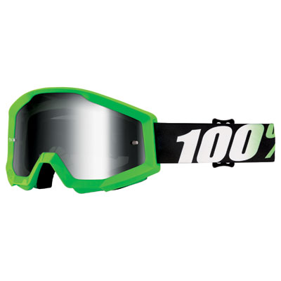 100% Strata Goggle Arkon Frame/Silver Mirror Lens 100% Strata Goggle Arkon Frame/Silver Mirror Lens
