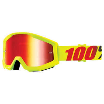 100% Strata Goggle Mercury Frame/Red Mirror Lens 100% Strata Goggle Mercury Frame/Red Mirror Lens