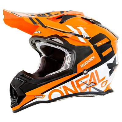 O’Neal Racing 2 Series Spyde Helmet XX-Large Orange/White O’Neal Racing 2 Series Spyde Helmet XX-Large Orange/White