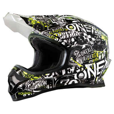 O’Neal Racing 3 Series Attack Helmet XX-Large Black/Hi-Viz O’Neal Racing 3 Series Attack Helmet XX-Large Black/Hi-Viz