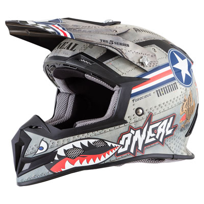 O’Neal Racing 5 Series Wingman Helmet X-Large Multi/White O’Neal Racing 5 Series Wingman Helmet X-Large Multi/White