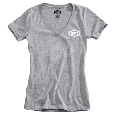 100% Women's Saga T-Shirt Small Heather Grey 100% Women's Saga T-Shirt Small Heather Grey