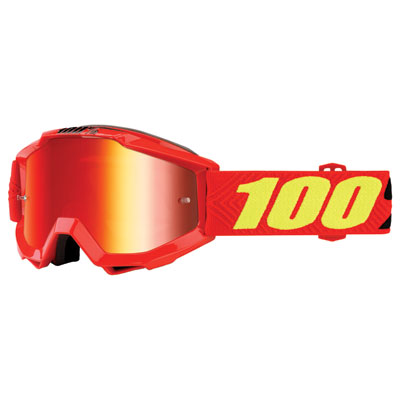 100% Youth Accuri Goggle Saarinen Frame/Red Mirror Lens 100% Youth Accuri Goggle Saarinen Frame/Red Mirror Lens