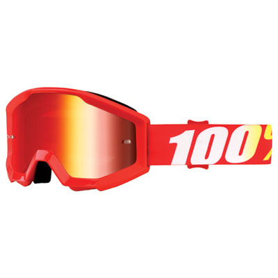 100% Youth Strata Goggle Furnace Frame/Red Mirror Lens 100% Youth Strata Goggle Furnace Frame/Red Mirror Lens