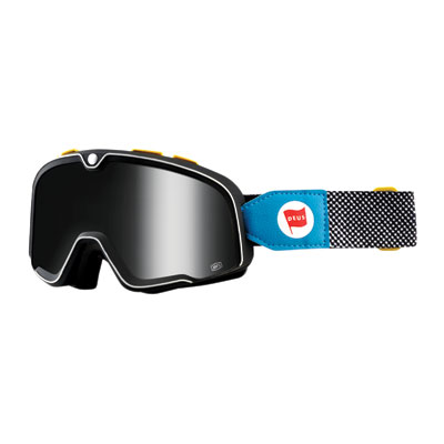 100% Barstow Goggle Deus Frame/Silver Mirror Lens 100% Barstow Goggle Deus Frame/Silver Mirror Lens