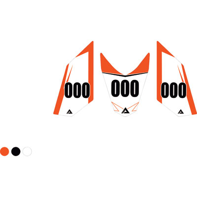 Attack Graphics Recruit 3 Plate ATV Background Kit Attack Graphics Recruit 3 Plate ATV Background Kit