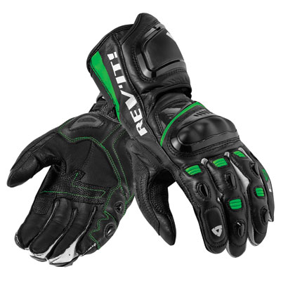 REV'IT! Jerez Pro Summer Motorcycle Gloves XX-Large Black/Acid Green REV'IT! Jerez Pro Summer Motorcycle Gloves XX-Large Black/Acid Green