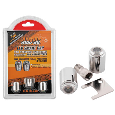 Ride-On LED Smart TPMS Valve Caps 2 Pack Ride-On LED Smart TPMS Valve Caps 2 Pack