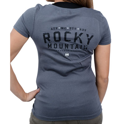 Rocky Mountain ATV/MC Women's Classic T-Shirt X-Large Dark Grey Rocky Mountain ATV/MC Women's Classic T-Shirt X-Large Dark Grey