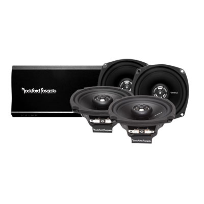 Rockford Fosgate Prime 160 Watt 4 Channel Amp And Speaker Kit Rockford Fosgate Prime 160 Watt 4 Channel Amp And Speaker Kit